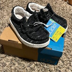 Hey Dude Kids Black Sneakers